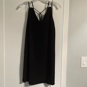 Black cocktail dress